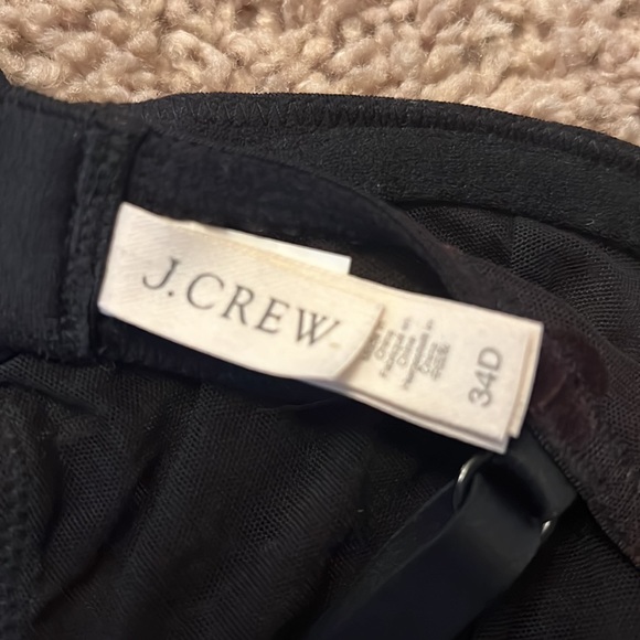 J CREW | Sheer Polka Dot Bra Size 34D - Picture 4 of 4